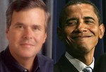 La Règle du Jeu - Jeb Bush Barack Obama 3 Jeb Bush et Barack Obama