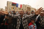 Les manifestants libyens semblent déterminer à poursuivre leur combat.  © Reuters