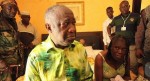 Le Président sortant Laurent Gbagbo lors de son arrestation ce lundi 11 avril