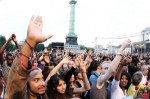 Concert organisé le 10 mai 2011 place de la Bastille pour célébrer l'anniversaire de l'élection de Mitterrand.