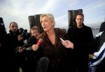 La Règle du Jeu - article_photo_1320423690277-2-HD Marine Le Pen visite Battery Park, dans le sud de Manhattan à New York, le 4 novembre 2011 / Emmanuel Dunand AFP