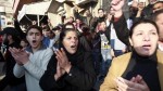 La Règle du Jeu - manifestation-syrie Des milliers de manifestants syriens réclamaient le départ de Bachar al-Assad ce dimanche