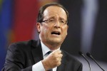 François Hollande au Bourget