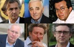 La Règle du Jeu - Bernard-Henri-Levy_Charles-Aznavour_Erol-Ozkoray_Serge-Klarsfeld_Robert-Guediguian_Michel-Onfray Bernard-Henri Lévy, Charles Aznavour, Erol Ozkoray, Serge Klarsfeld, Robert Guédiguian et Michel Onfray