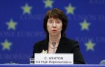 Catherine Ashton, haute représentante de l'Union européenne pour les affaires étrangères