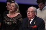Marine Le Pen et Jean-Marie Le Pen