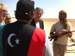 La Règle du Jeu - BHL-Lybie-Ligne de defense de Benghazi Bernard-Henri Lévy sur les lignes de défense de Benghazi avec les rebelles.