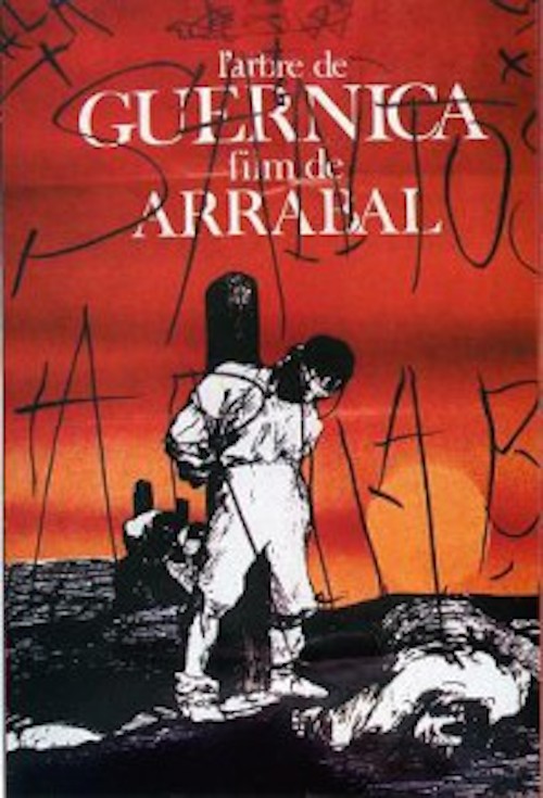 (Affiche de “L’arbre de Guernica” rehaussée par Dalí)