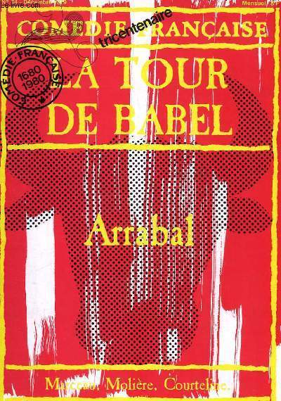 Affiche pour "La Tour de Babel" de Fernando Arrabal