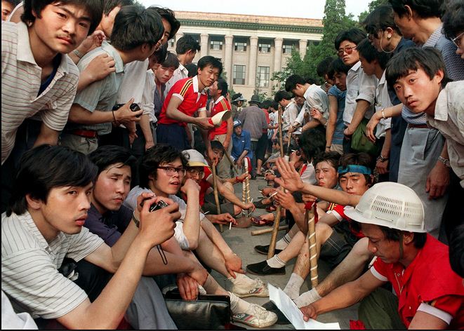 Tian Anmen 1989 _étudiants