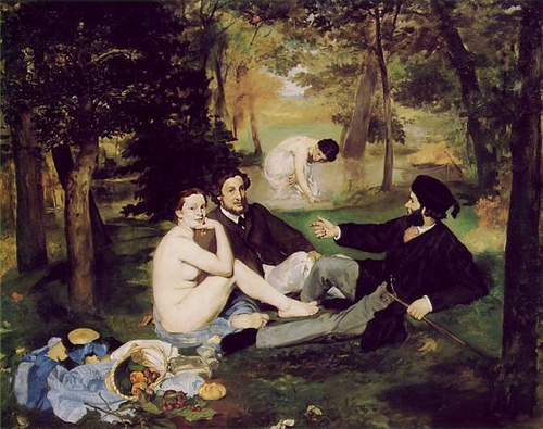 Le déjeuner sur l'herbe d'Edouard Manet