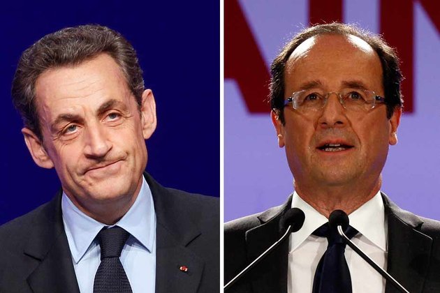 Nicolas Sarkozy et Francois Hollande