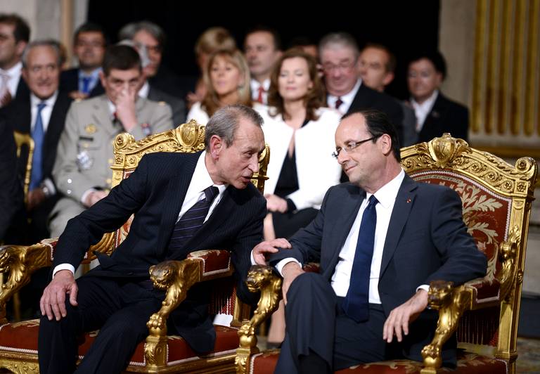 Bertrand Delanoë et Françoios Hollande