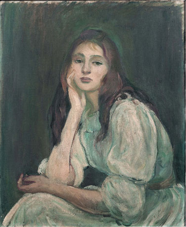 Berthe Morisot, "Julie rêveuse", 1894