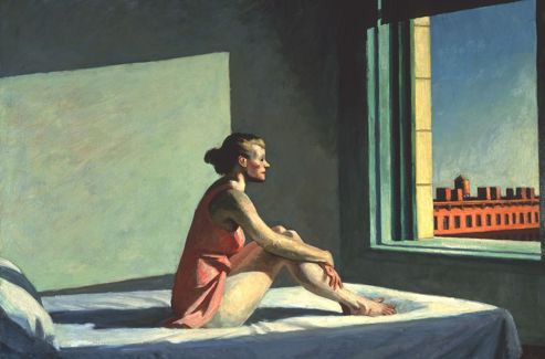Morning Sun, 1952, huile sur toile, Columbus Museum of Art, Ohio (© Columbus Museum of Art, Ohio
