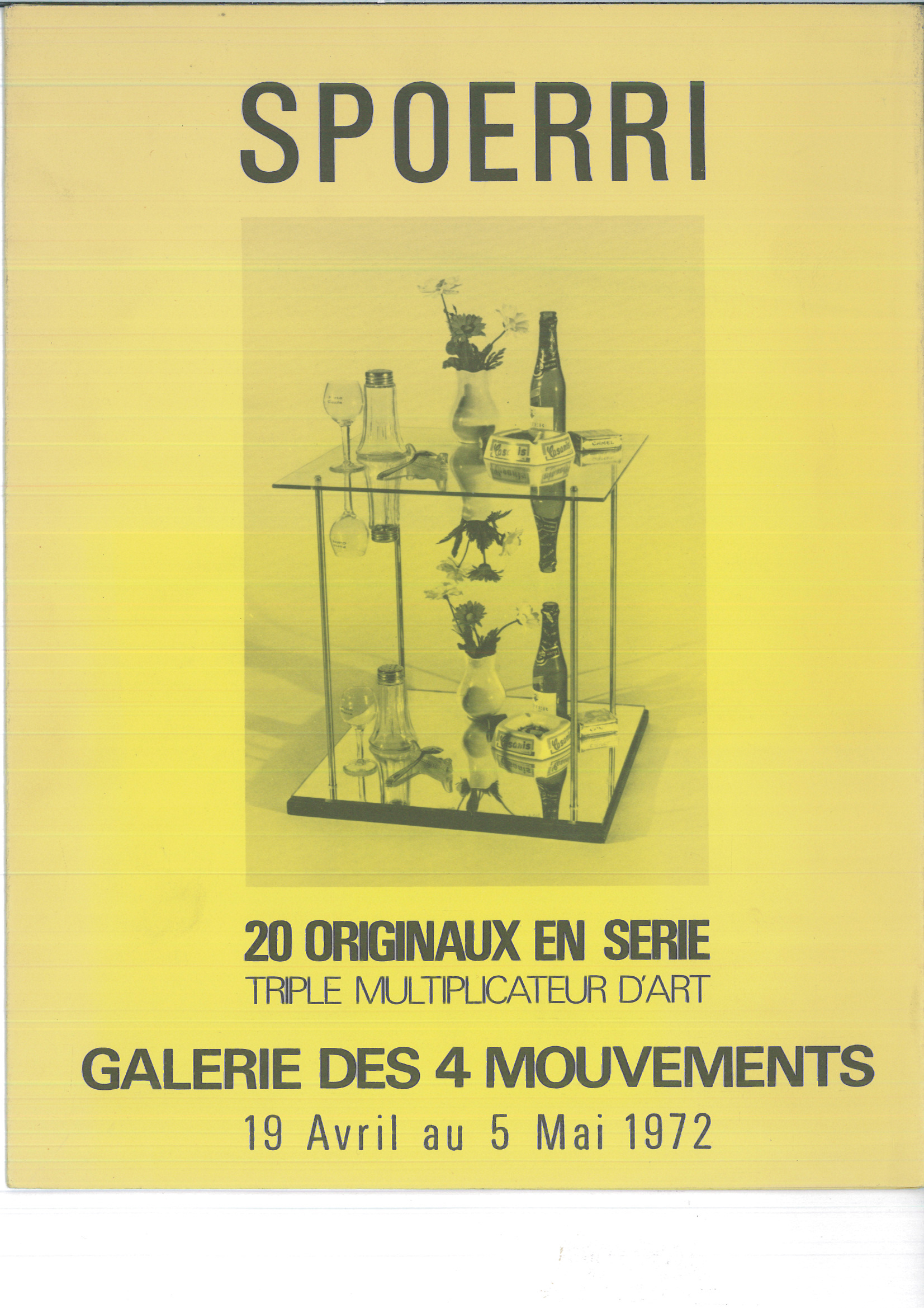 14-1-Spoerri-20-originaux-en-serie-triple-multiplicateur-d’art-Paris-Galerie-des-4-Mouvements-1972