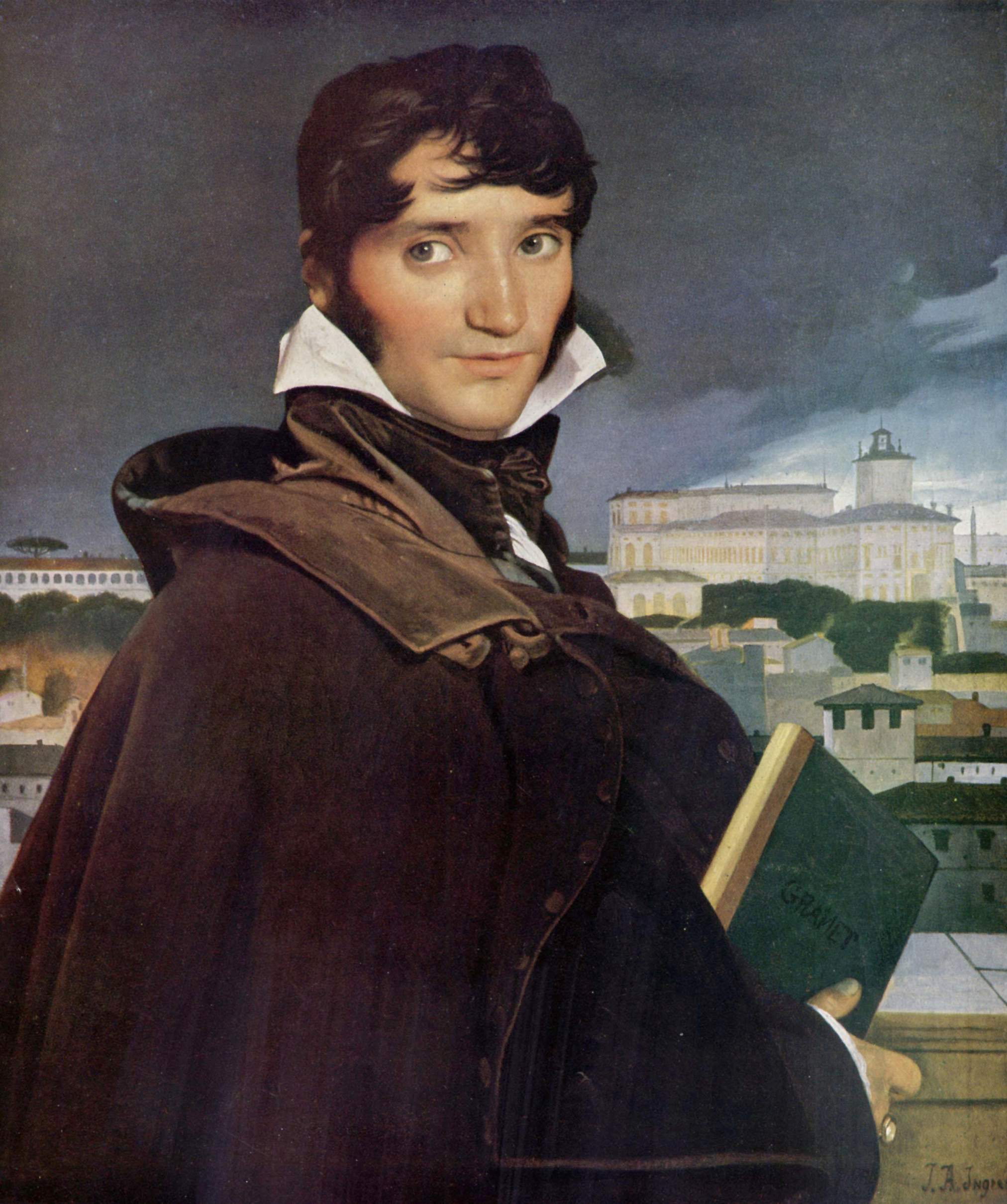 Jean-Auguste-Dominique Ingres, Portrait de François-Marius Granet (1809), Aix-en-Provence, musée Granet.