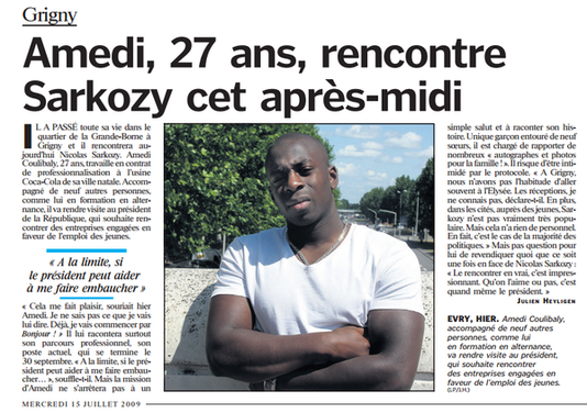 Amedy Coulibaly à vingt-sept ans.