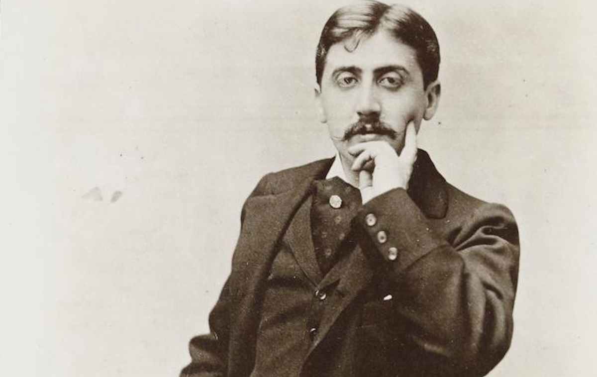 Marcel Proust pose pour Otto Wegener, en 1895.