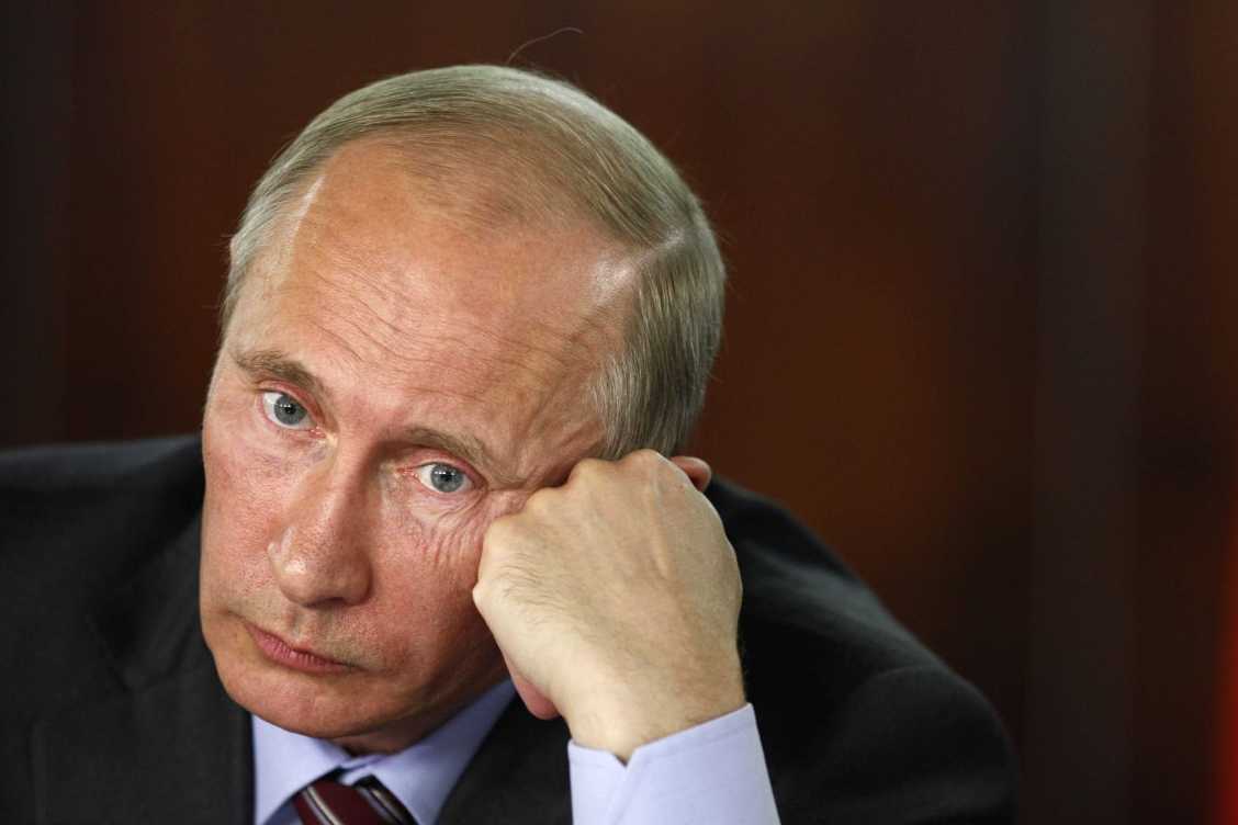 Portrait de Vladimir Poutine, le président russe.