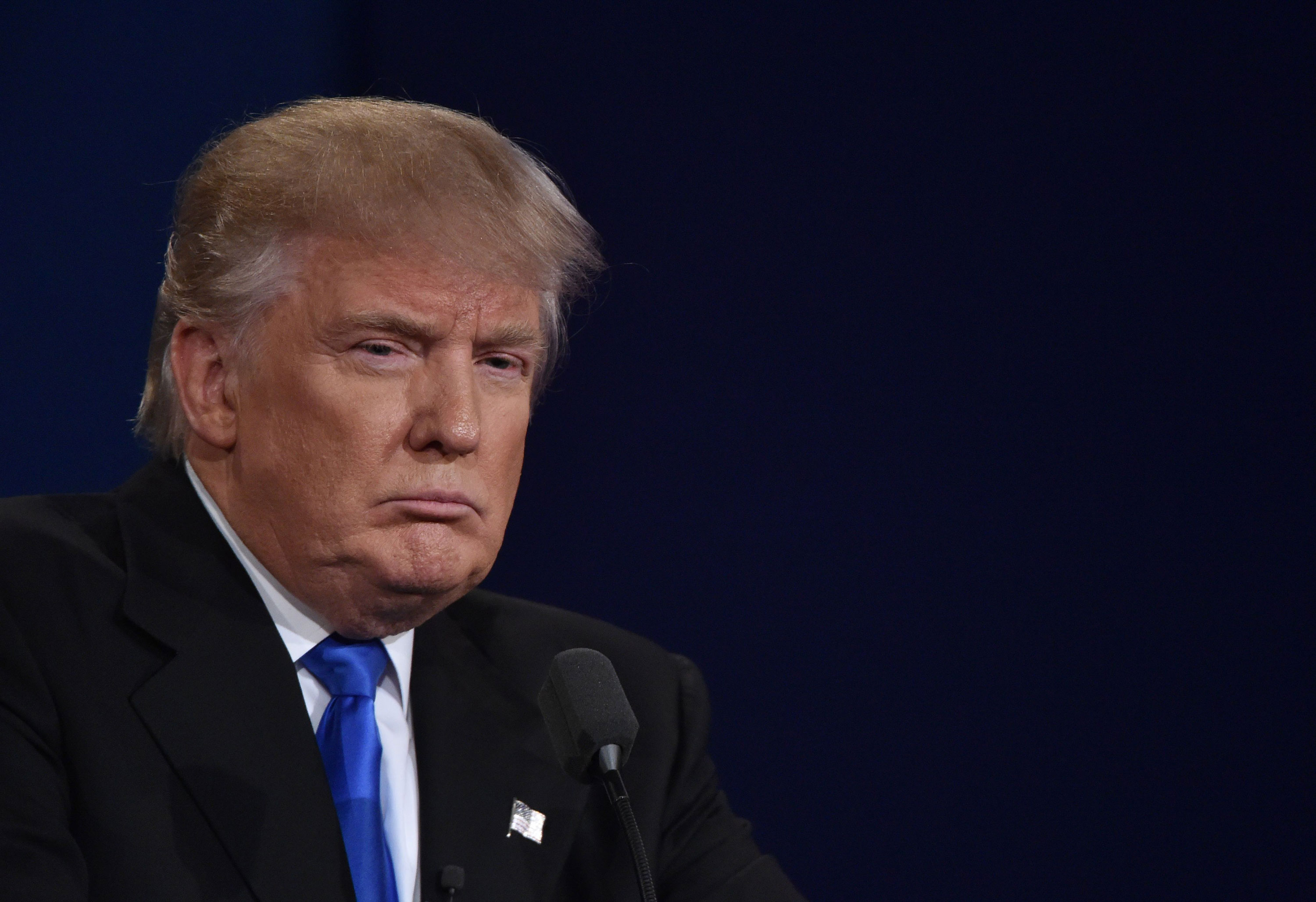 Donald Trump à New York, le 26 septembre 2016. Photo : Paul J. RIchards / AFP