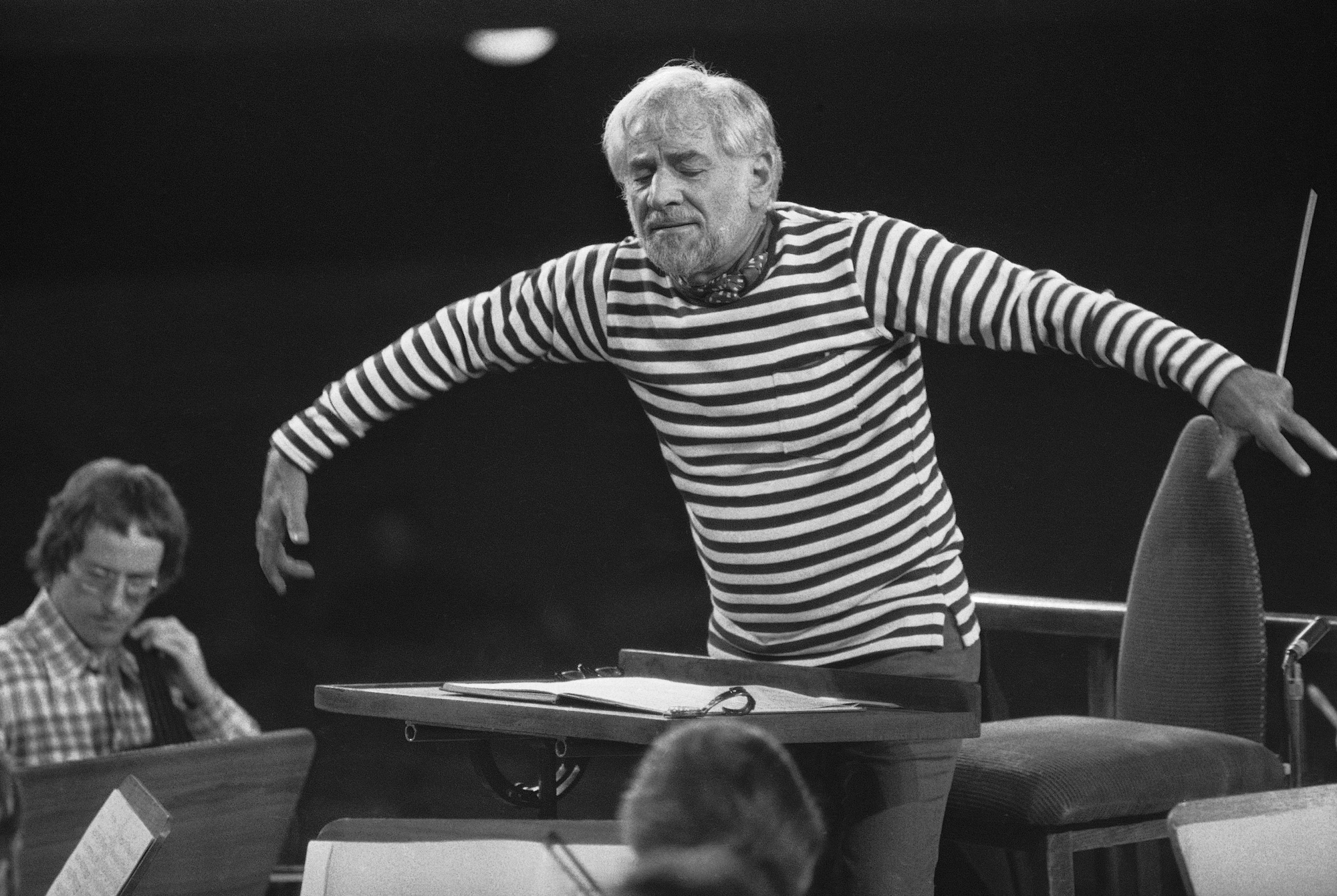 Leonard Bernstein en 1976.