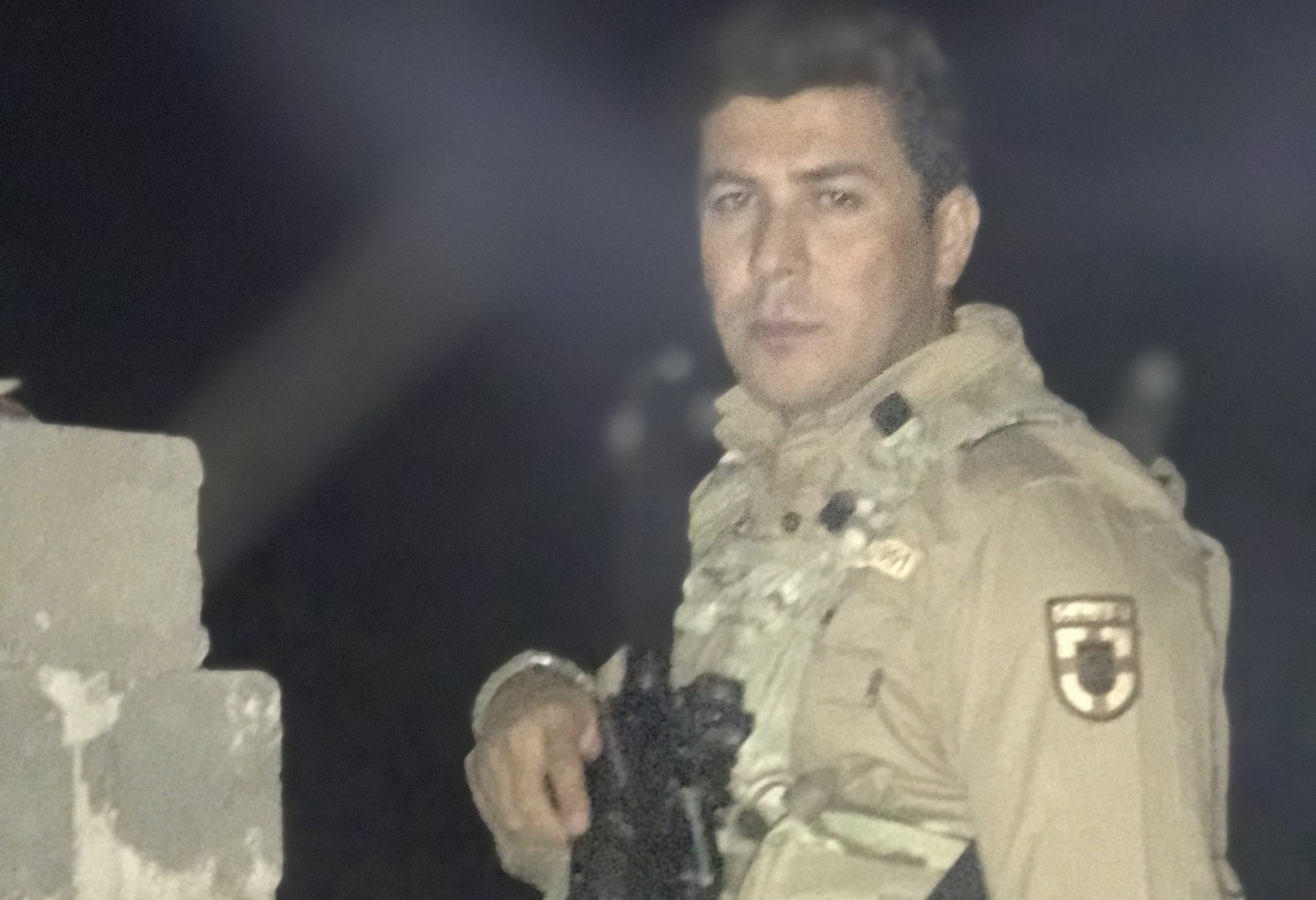 Rebin Rozhbayane, combattant Peshmerga.