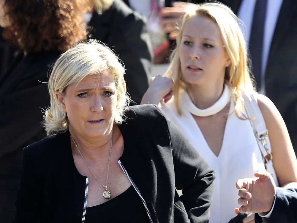 Marine Le Pen et Marion Maréchal-Le Pen.
