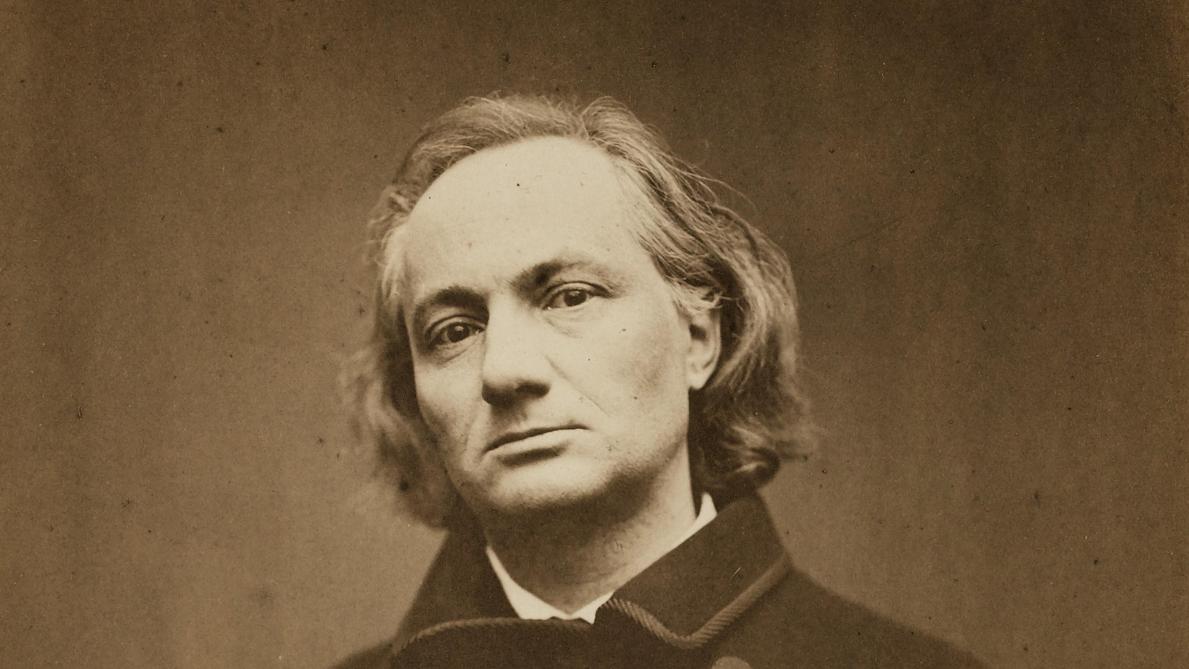 Portrait du poète Charles Baudelaire (9 avril 1821- 31 août 1867)