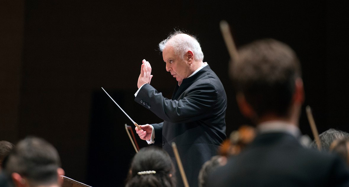 Daniel Barenboïm, le chef d'orchestre argentin.