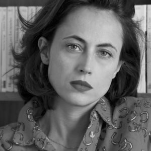 Portrait en noir et blanc de l'écrivaine Anne Berest