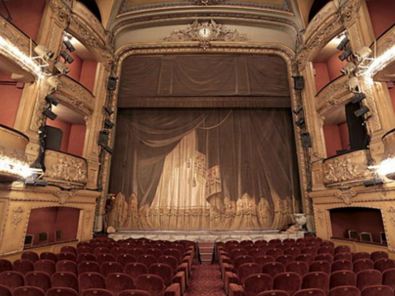 La salle du Théâtre Antoine à Paris.