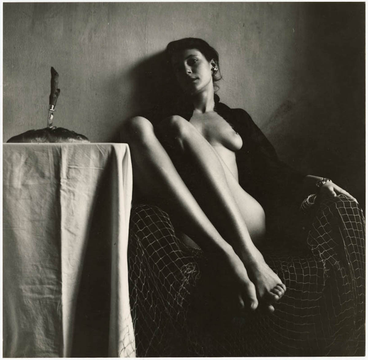 Photo d'une femme nue, prise par le photographe ukrainien Mykola Trokh en 1991.