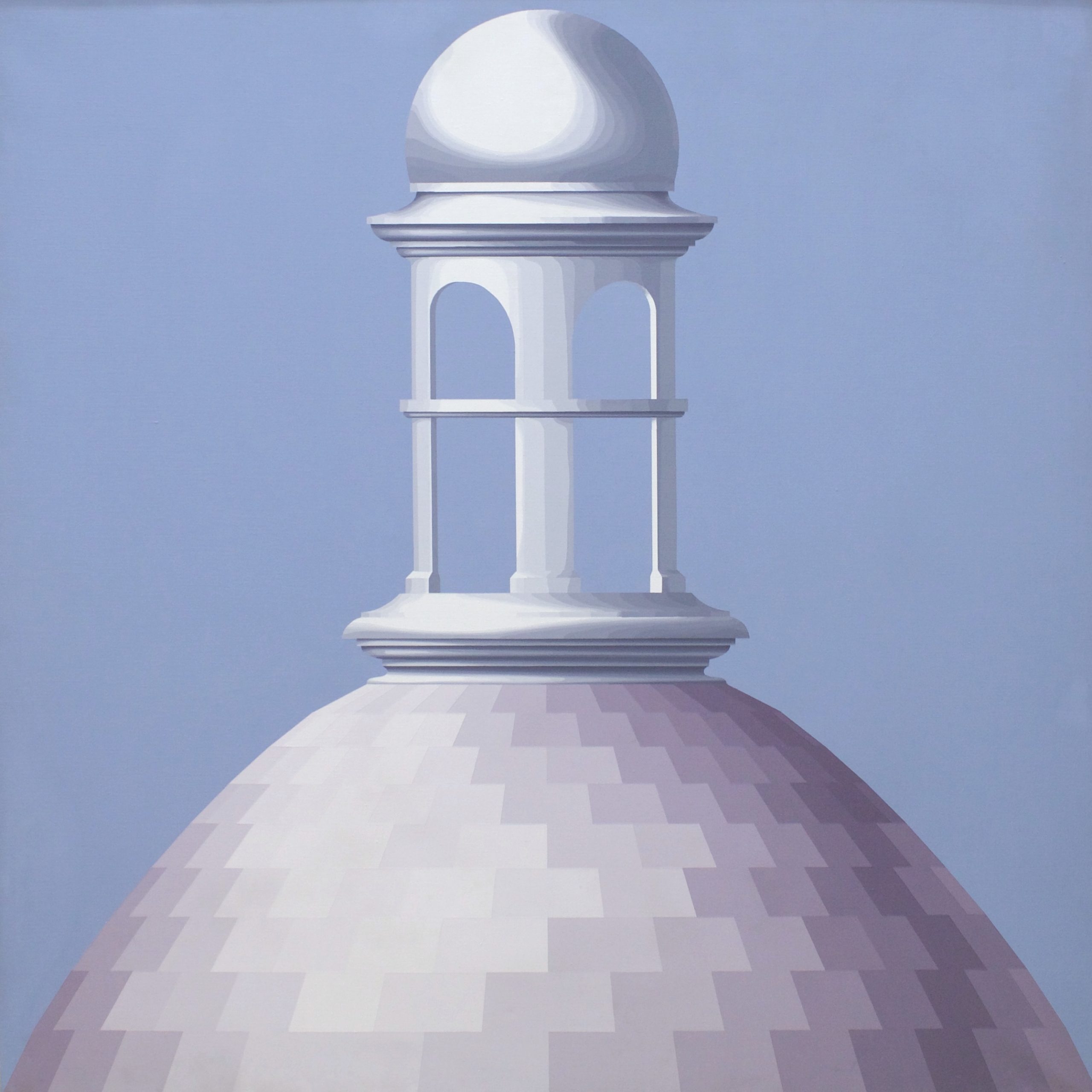 Christian Babou, Dôme et amortissement (campanile), 1976.