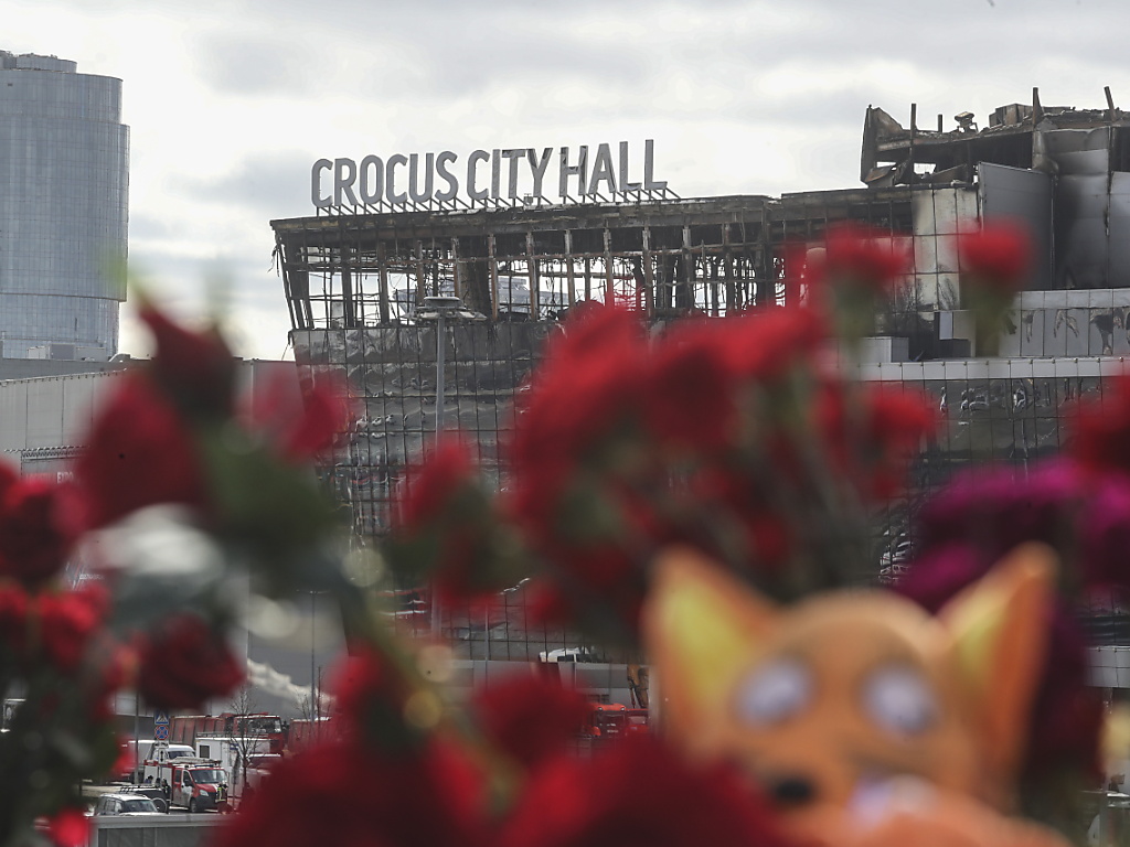 Le Crocus city hall de Moscou ravagé par l'attentat terroriste