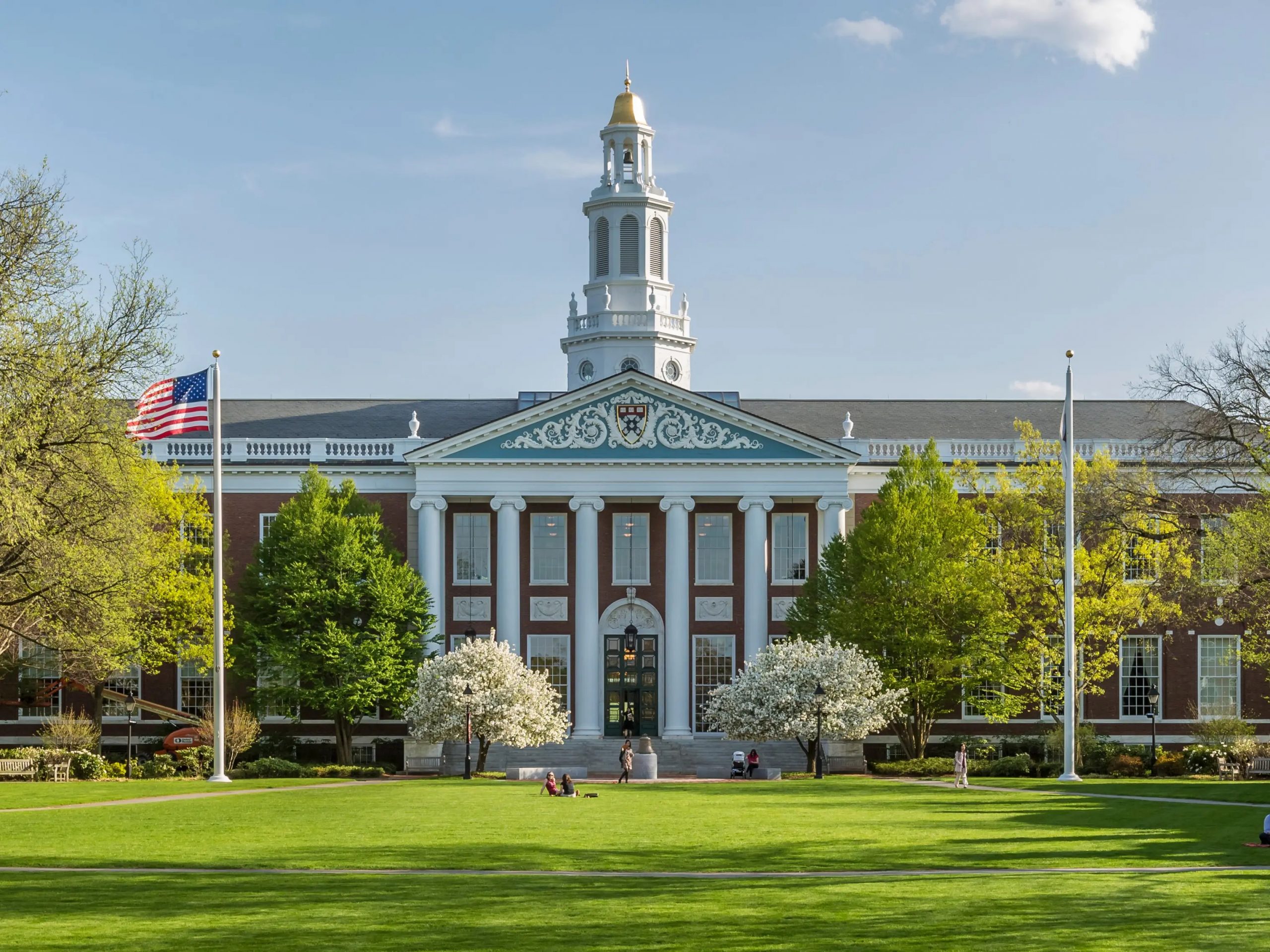 Photo en couleur de l'Université d'Harvard