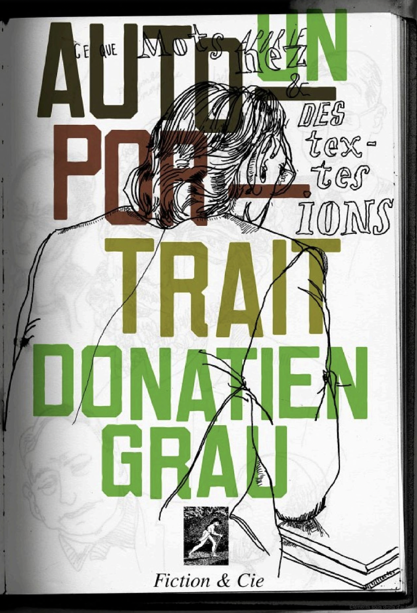 "Autoportrait" de Donatien Grau (Fiction et Cie), 2024. Couverture.