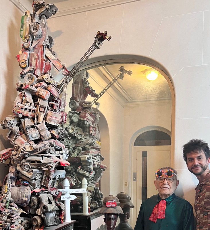 Guillermo Galoe avec Fernando Arrabal