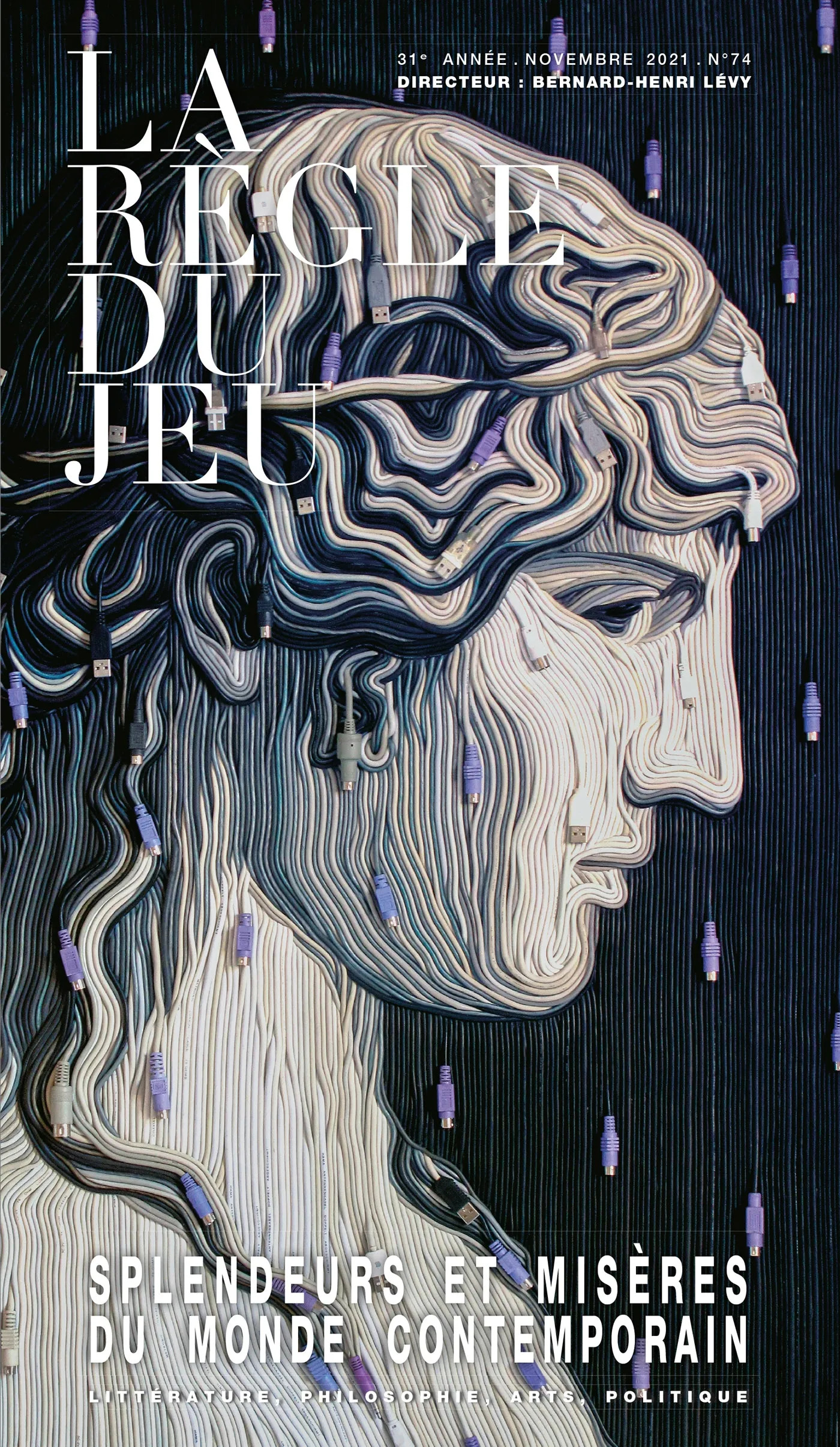 Couverture du N°74 de La Règle du jeu.