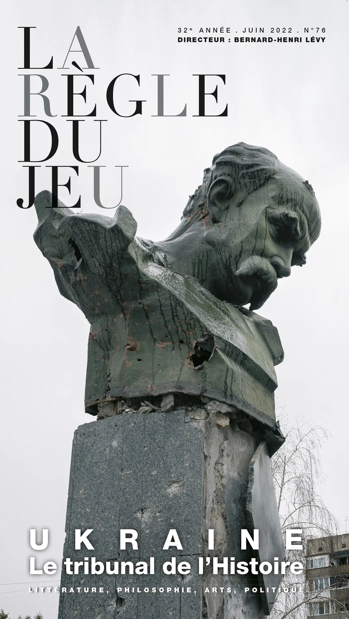 Couverture du N°76 de La Règle du jeu.