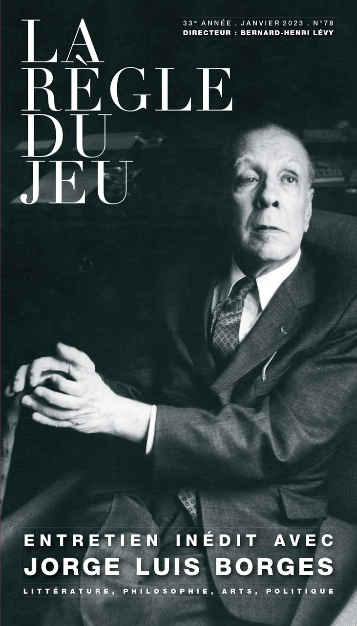Couverture du N°78 de La Règle du jeu.