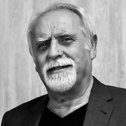 Portrait en noir et blanc de José Manuel Villafaina Muñoz