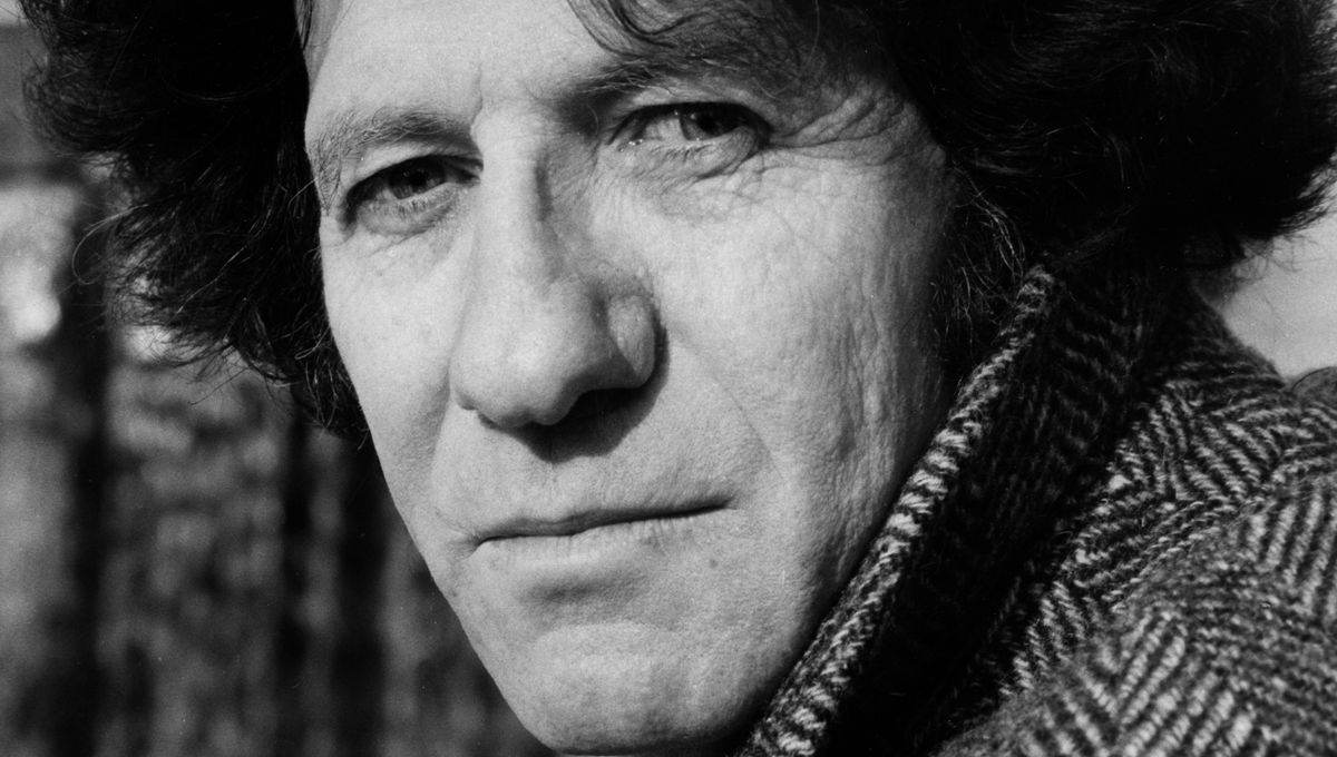 Portrait en noir et blanc de Danilo Kiš