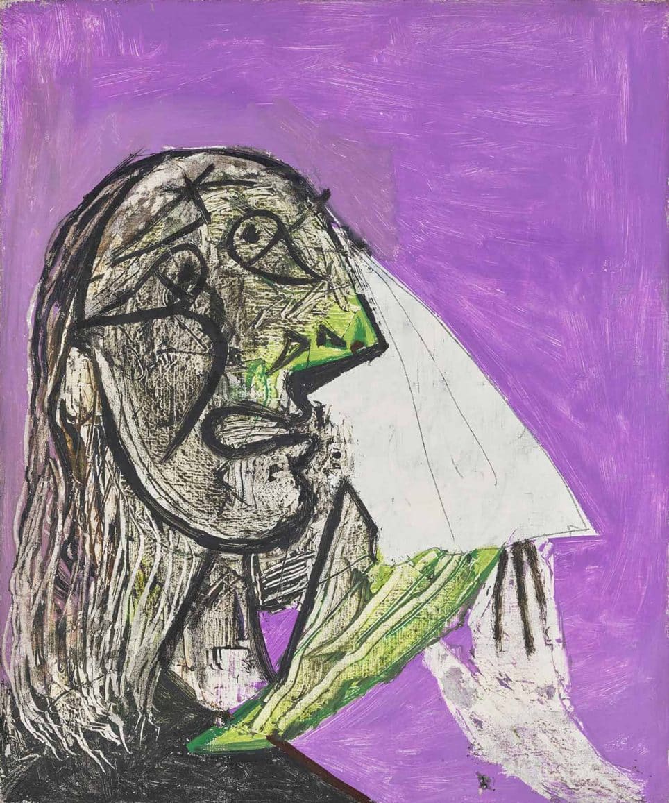 Peinture de Pablo Picasso, « La Femme qui pleure ».