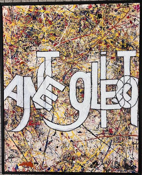 « Ante Glibota », huile sur toile de Fernando Arrabal.