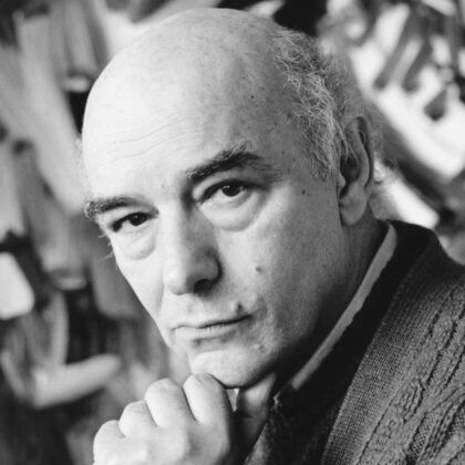 Photo en noir et blanc de Antonio Saura.