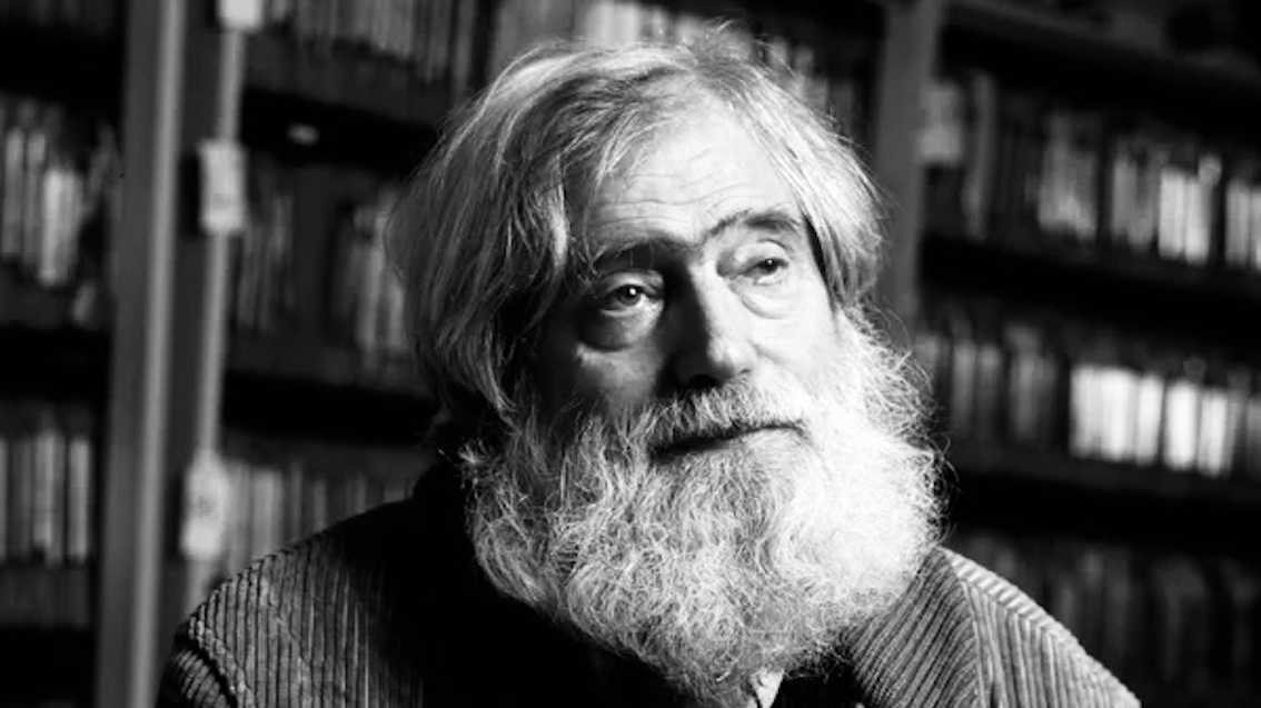 Portrait de l'écrivain Claude Louis-Combet en janvier 1997, France.