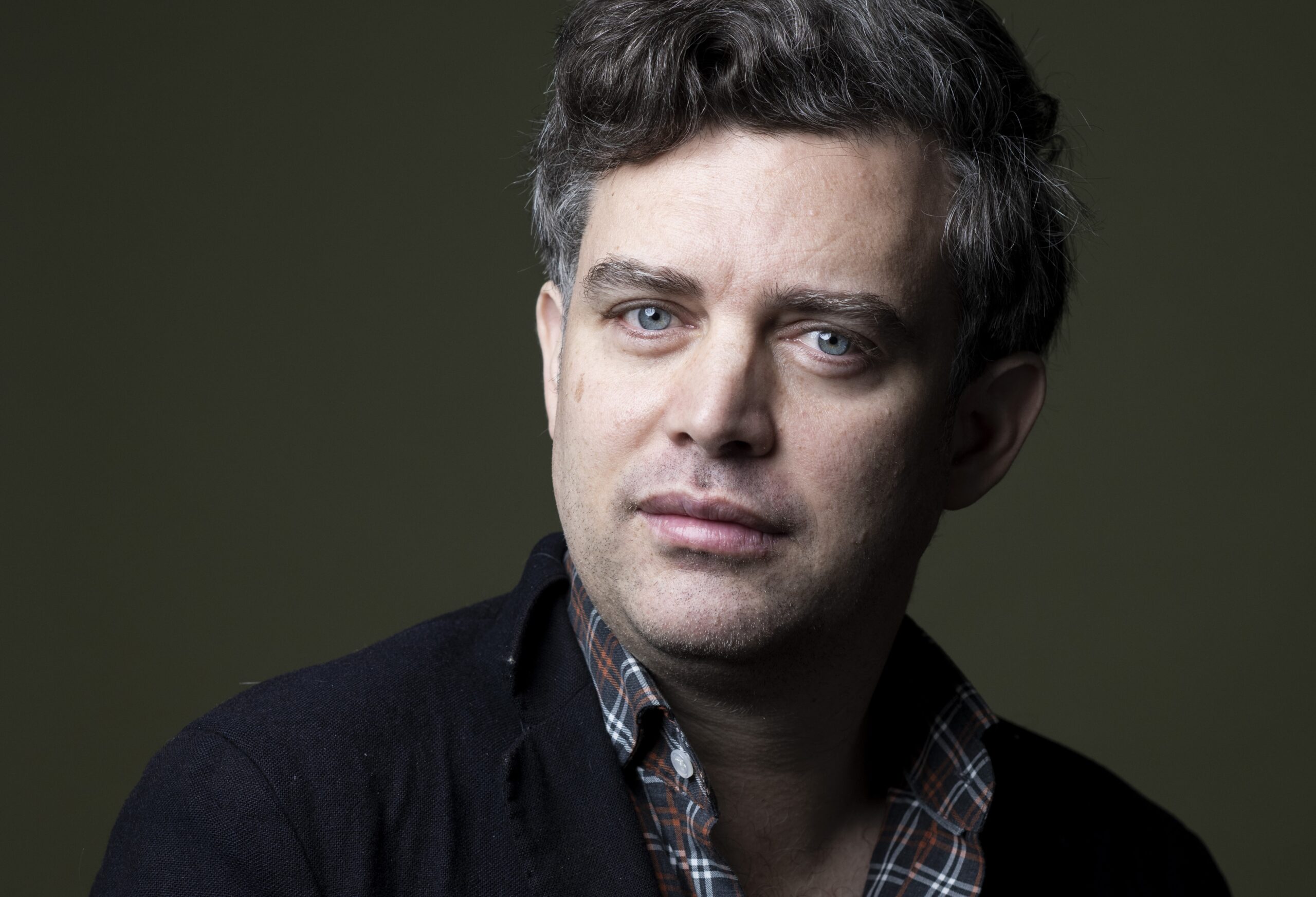 Portrait de l'écrivain Vincent Jaury