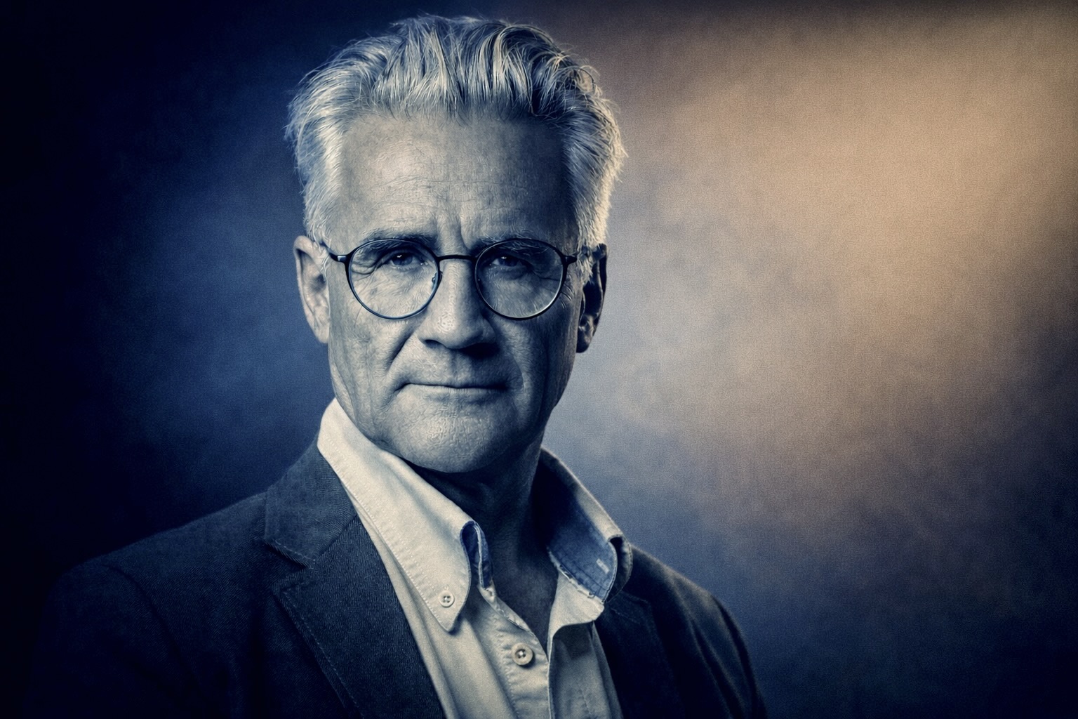 Portrait du philosophe André Comte-Sponville.