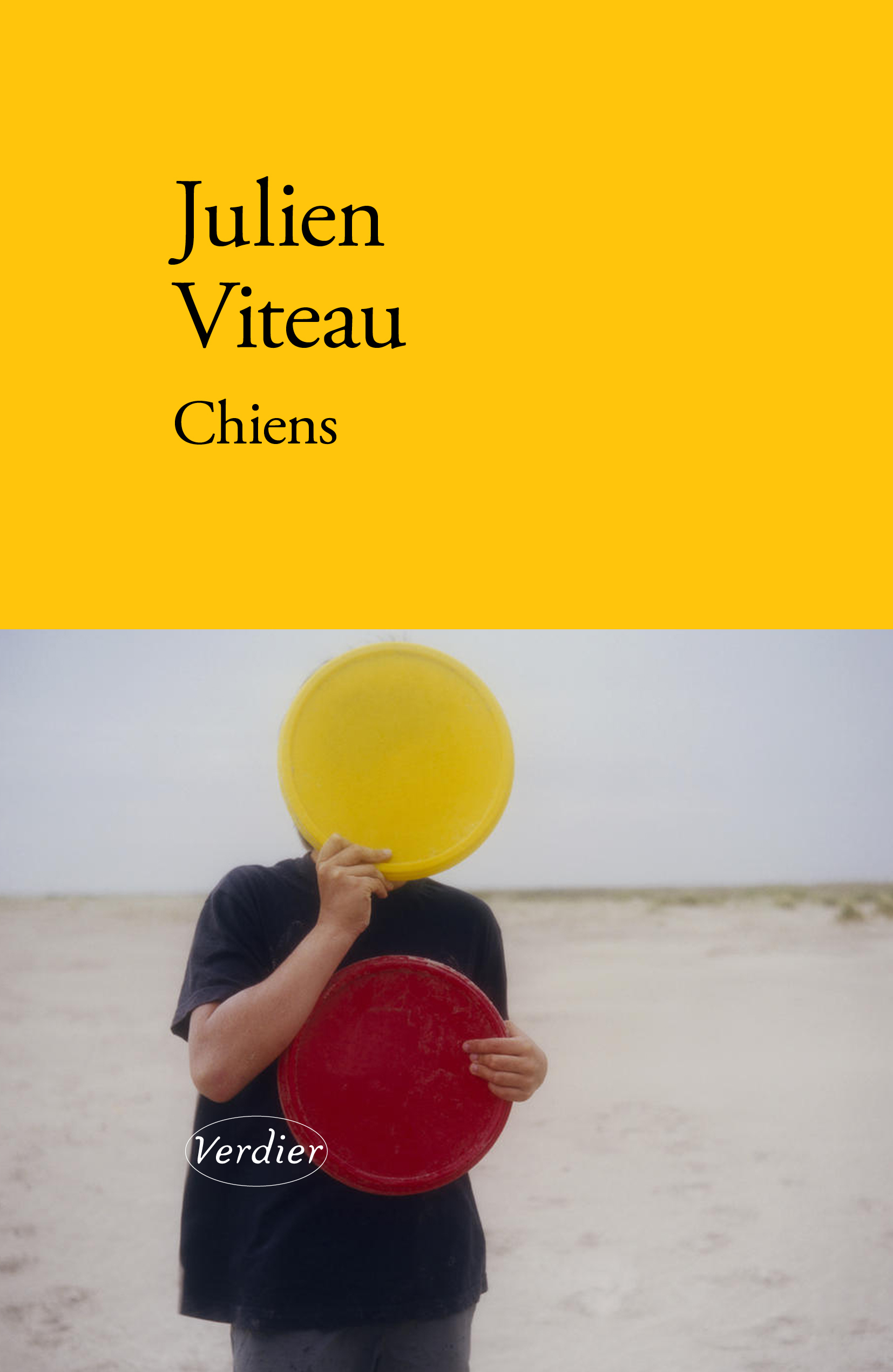 Couverture de « Chiens » de Julien Viteau publié par Verdier.
